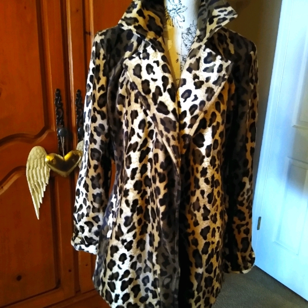 💘Leopard Coat